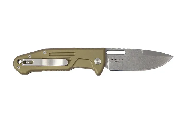 Ніж Fox New Smarty Spear Point OD Green Фото 2
